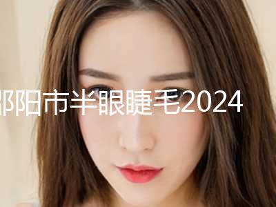 邵阳市半眼睫毛2024项目价格表全新(2024年5月均价为：2650元）